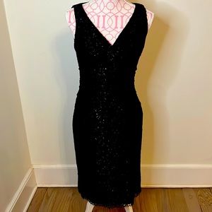 Black sparkly knee high dress- Lauren by Ralph Lauren